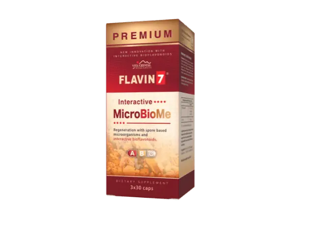 Flavin7 PREMIUM Interactive MicroBioMe 3x30 kapszula